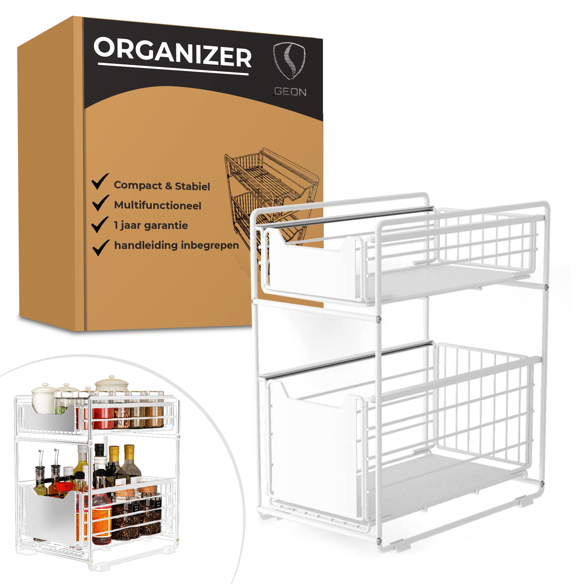 GEON™ Gootsteenkast Organizer