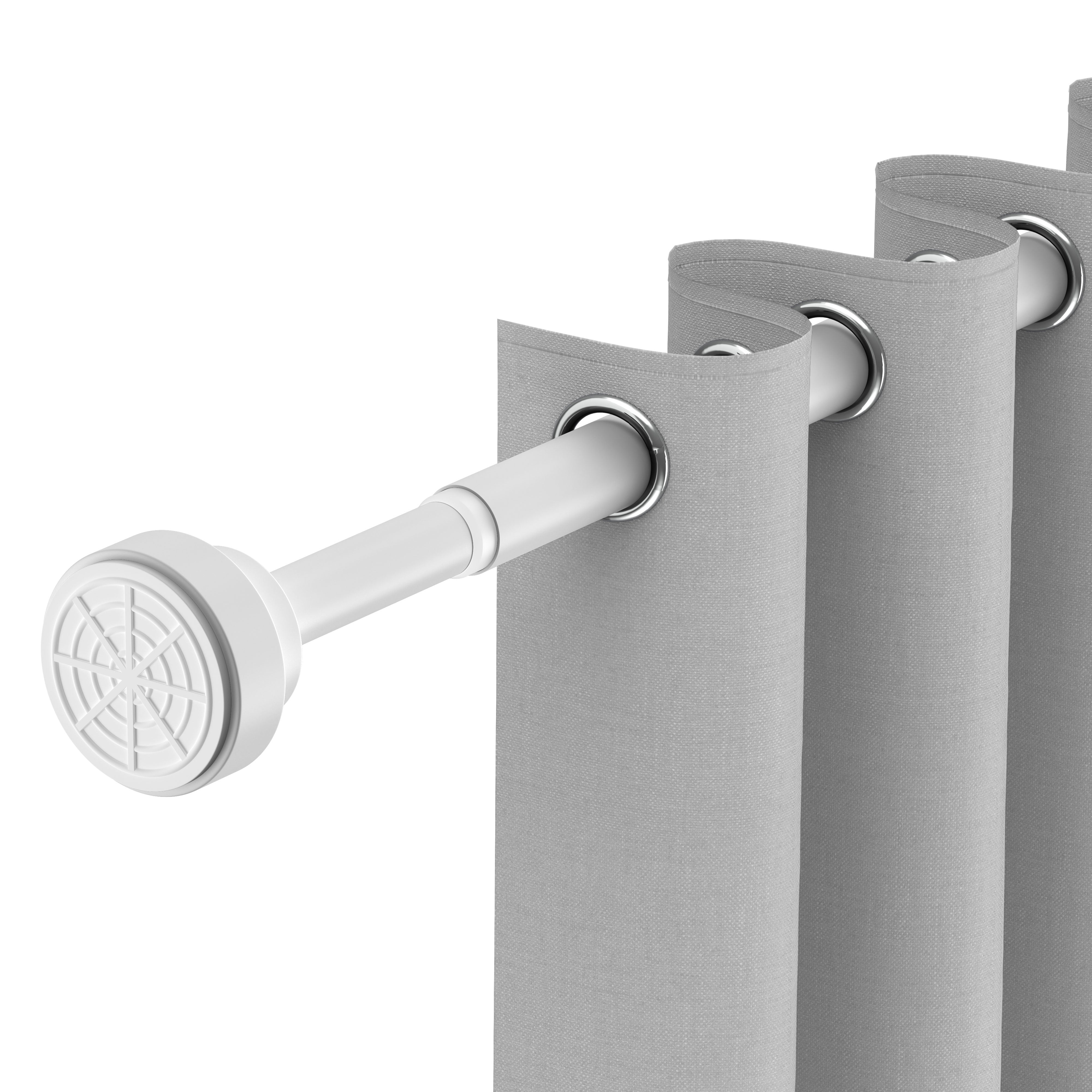 GEON™ Uitschuifbare gordijnroede - Zelf opspannende gordijnroede 155 - 260 CM