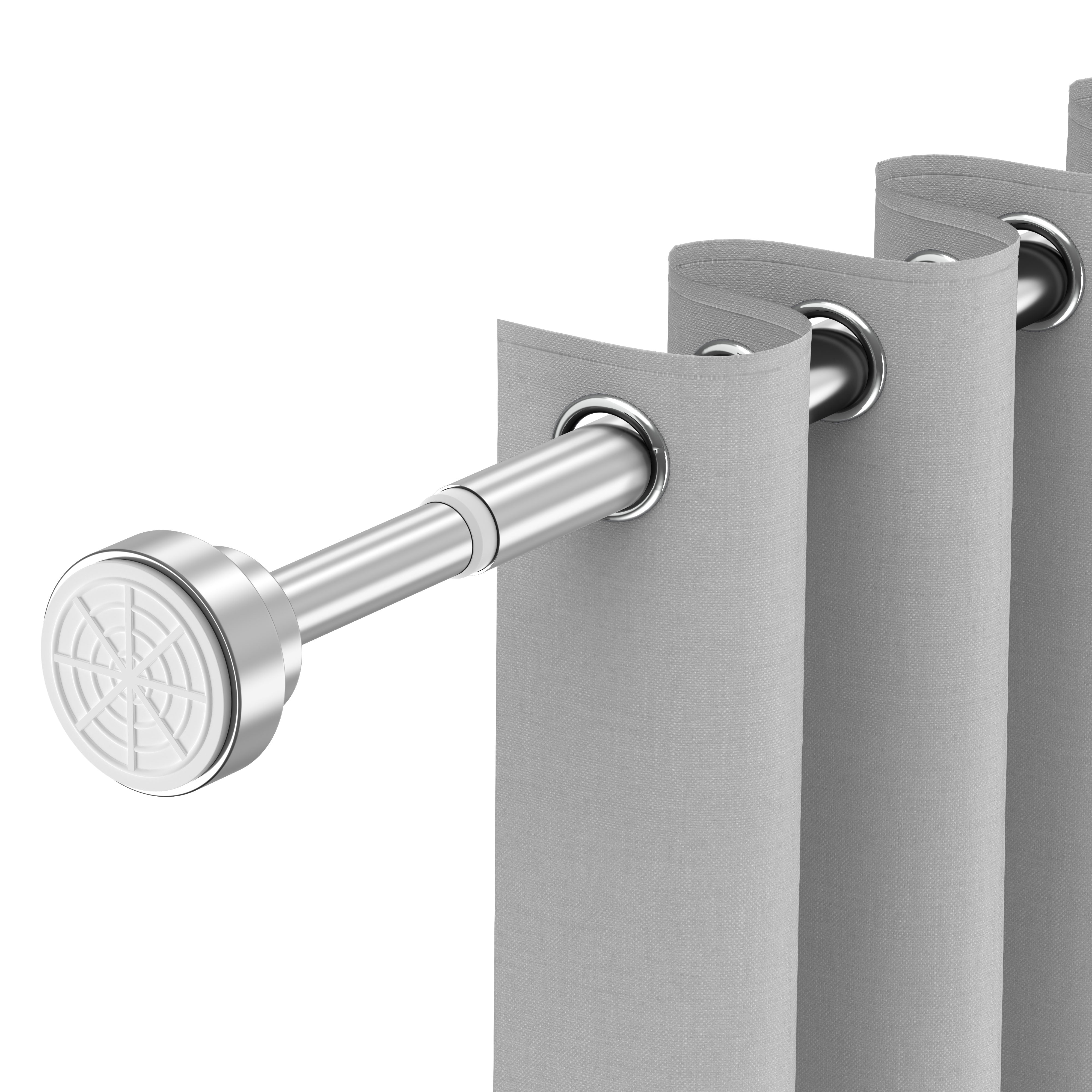 GEON™ Uitschuifbare gordijnroede - Zelf opspannende gordijnroede 65 - 260 cm