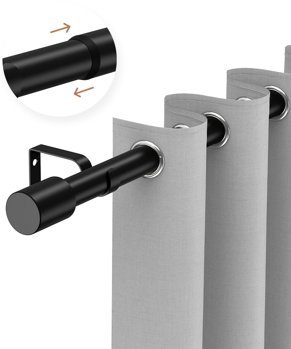 GEON™ Uitschuifbare gordijnroede 183-366 cm