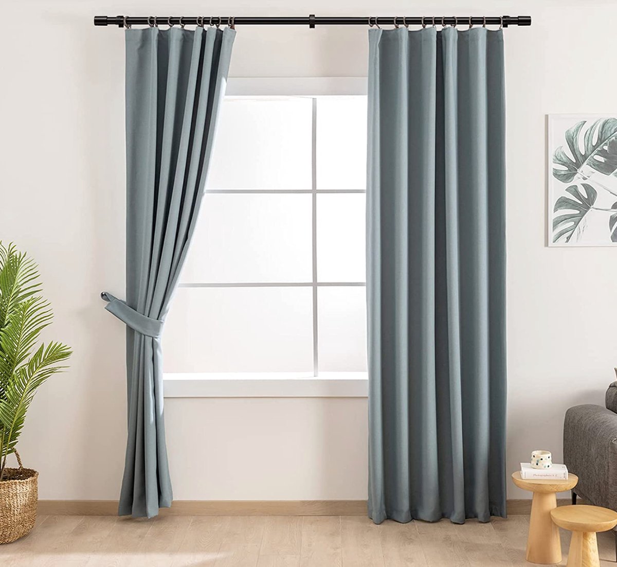 GEON™ Uitschuifbare gordijnroede 183-366 cm