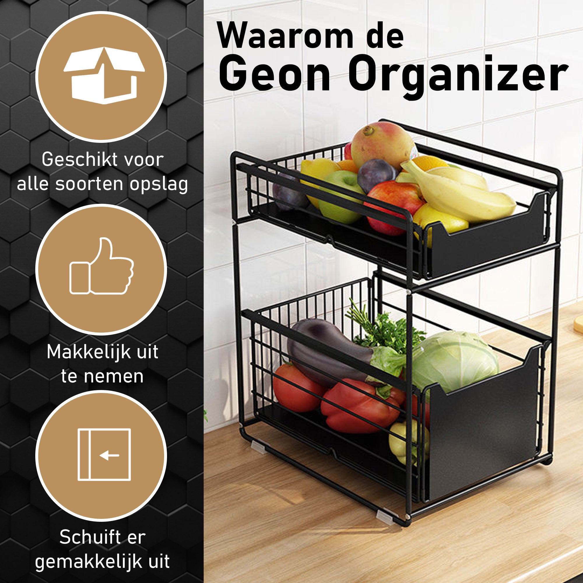 GEON™ Gootsteenkast Organizer