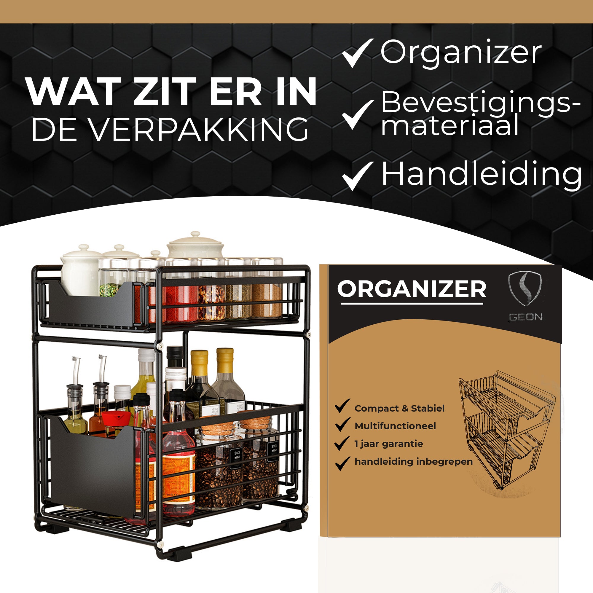 GEON™ Gootsteenkast Organizer